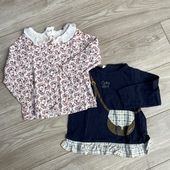 女の子　長袖服　80㎝　100㎝　まとめ売り　の画像