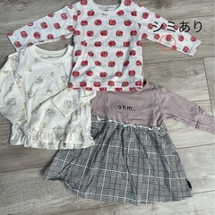 女の子　長袖服　80㎝　100㎝　まとめ売り　の画像