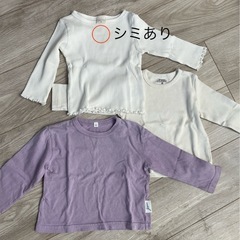 女の子　長袖服　80㎝　100㎝　まとめ売り　の画像