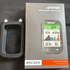 iGPSPORT BSC300T サイクルコンピューター本体+カバーの画像