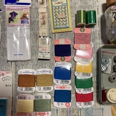 裁縫グッズ色々の画像