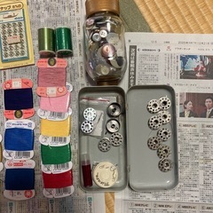 裁縫グッズ色々の画像