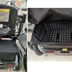 フランスベッド Reha Tech / リハテック シニアカー S637 スマートパルN 電動 車椅子 シルバーカー 四輪 ジャンク【ユーズドユーズ名古屋天白店】JO12-29の画像