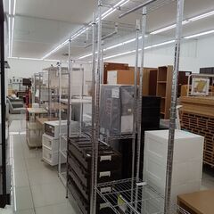 ★リユースのサカイ日立店★HJ8732  メタルラック シルバー H45×D89×W213 クリーニング済み の画像