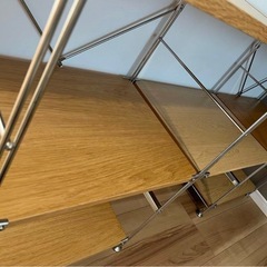 【新春セール7日まで！】無印良品　ステンレスユニットシェルフ　小  の画像