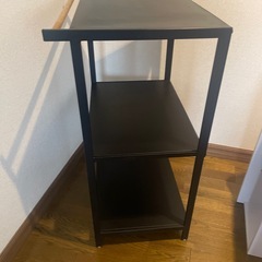 スチール製　レンジ台　二段の画像