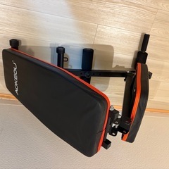 【腹筋・筋トレに】トレーニングベンチ／腹筋台 角度調整可 折りたたみ可の画像