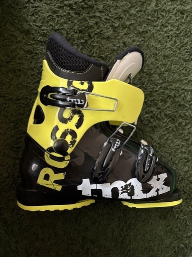 ジュニア ROSSIGNOL スキーセットロシ122cm 板22.5cmブーツ