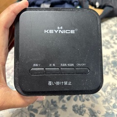 小型セラミックファンヒーターの画像