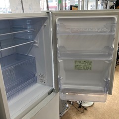 SHARP プラズマクラスター冷蔵庫 （280L 右開き） 2ドア ブラウン系 SJ-PD28F リサイクルショップ宮崎屋　佐土原店　25.12.21の画像