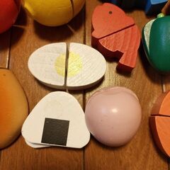 おままごと　木のおもちゃの画像