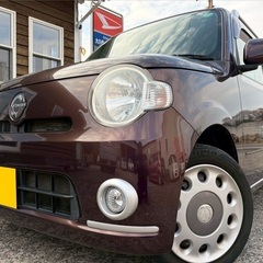 低走行7万キロ！月々9千円〜分割可‼️☆大人気☆ミラココア プラスX ☆車検2年付き！【名義変更代込み】HDDナビ付き☆走行中DVD見れます☆圧迫感無くおしゃれな内装☆ドライブレコーダー付き☆そのまま乗って帰れます‼️の画像