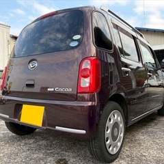 低走行7万キロ！月々9千円〜分割可‼️☆大人気☆ミラココア プラスX ☆車検2年付き！【名義変更代込み】HDDナビ付き☆走行中DVD見れます☆圧迫感無くおしゃれな内装☆ドライブレコーダー付き☆そのまま乗って帰れます‼️の画像