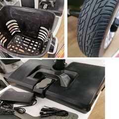 シニアカー 電動 車椅子 シルバーカー 四輪 ジャンク【ユーズドユーズ名古屋天白店】JO12-30の画像