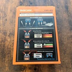 【動確済】TASCAM（タスカム） DR-40 VERSION 2 リニアPCMレコーダーの画像