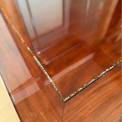 座卓（ガラスカバー付き）の画像