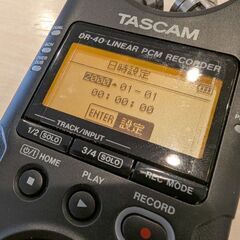 【動確済】TASCAM（タスカム） DR-40 VERSION 2 リニアPCMレコーダーの画像