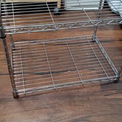 IRIS OHYAMA　4段スチールラック　ラック　収納ラック　サイズ（約）幅45×奥31×高83　　■近隣配送無料 買取GO‼　栄和店の画像