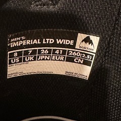 スノーボードブーツ　Burtonの画像