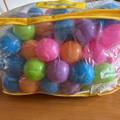 カラーボール袋つきの画像