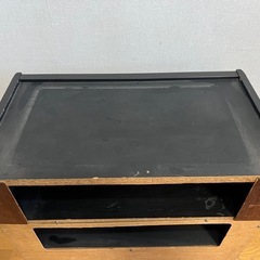 テレビ台　黒色　中古品の画像