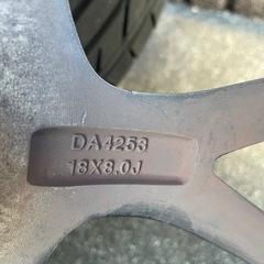 １８インチタイヤホイール4本セットの画像