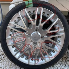 [希少サイズ] Carlsson 1/10RSR 16インチ5J 4本の画像