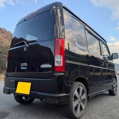 オートマ車‼️月々9千円〜分割可‼️働くくるま軽バン入りました！車検2年付き！【名義変更代込み】大人気☆スズキ エブリイワゴン☆Bluetoothナビ付き☆走行中DVD見れます☆両側スライドドア☆ドラレコ付き☆社外アルミ☆実用性がバツグン！事故修復歴無し☆そのまま乗って帰れます！の画像