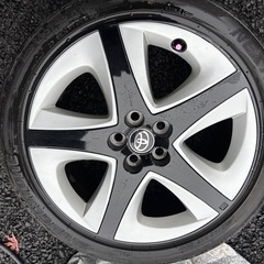 50プリウス ツーリング 17インチ 純正ホイール 美品の画像