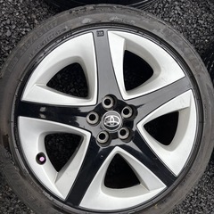 50プリウス ツーリング 17インチ 純正ホイール 美品の画像