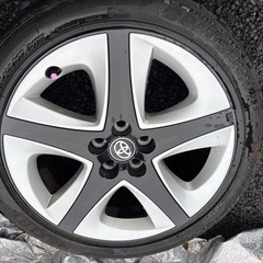 50プリウス ツーリング 17インチ 純正ホイール 美品の画像