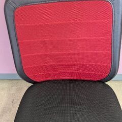 事務椅子　赤　レッド　ワークチェア　オフィスチェア　回転イスの画像