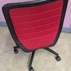 事務椅子　赤　レッド　ワークチェア　オフィスチェア　回転イスの画像