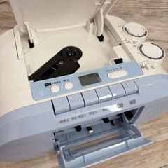 【箱付き】東芝 CDラジカセ TY-CK1 📻カセット再生OK！防災・語学学習に【TOSHIBA/CUTEBEAT】 の画像