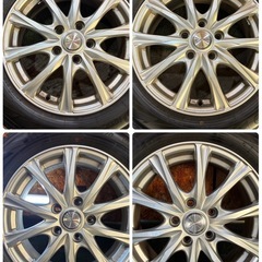 お取引き中、205/60R16🌈バリ溝⭐️⭐️2023年YOKOHAMAスタッドレスアルミ4本セット🌈16×6.5J⭐️5H×pcd114.3⭐️IS53🌈ステップワゴンその他ミニバン系‼️の画像