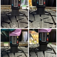 お取引き中、205/60R16🌈バリ溝⭐️⭐️2023年YOKOHAMAスタッドレスアルミ4本セット🌈16×6.5J⭐️5H×pcd114.3⭐️IS53🌈ステップワゴンその他ミニバン系‼️の画像