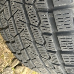 スタッドレスタイヤホイール4本セット255/65/17、2018年製ヨコハマアイスガードG075、CX5、CX-8、エクストレイル等にどうぞ。の画像