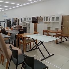 ★リユースのサカイ日立店★HJ8721  昇降デスク ブラウン H22～74×D75×W120 クリーニング済み の画像