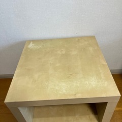 IKEA LACK キャスター・収納付サイドテーブルの画像