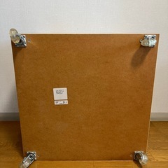 IKEA LACK キャスター・収納付サイドテーブルの画像