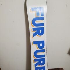 スノーボード　レディース FUR　PURE　板　近場配達　可の画像