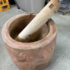 臼と杵の画像