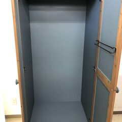 【ジャングルジャングル石津店】ワードロープ　衣類収納　おしゃれ　姿見　北欧調　新生活 収納 堺市 西区 東区 北区 南区 堺区 石津の画像