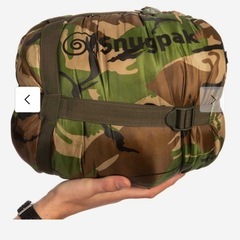 スナグパック 寝袋 スリーパーゼロ カモの画像