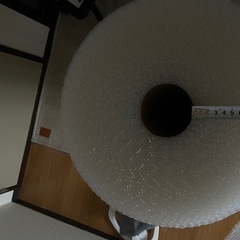 川上産業 プチプチ 緩衝材 ダイエットプチ d42L 三層品 幅1200mm×全長42m ナチュラル(半透明)の画像