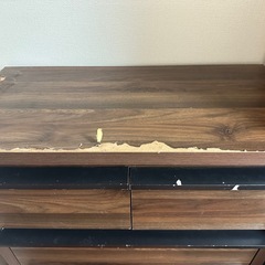 ニトリ四段タンス　の画像