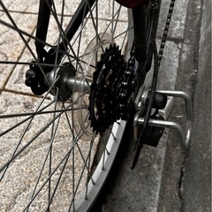 AEROSLASH 白　20インチ 折り畳み自転車　ギアありの画像