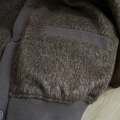 ZARA ザラ フェイクファー　カーディガンの画像