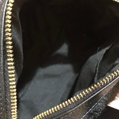 GRL ファーショルダーバッグ　黒の画像