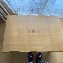 コイズミの家具調こたつ 電源コード付き。 60cm×90cm×高さ37cmの画像